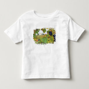 Camiseta De Bebé Italia, granja de Toscana vista a través de