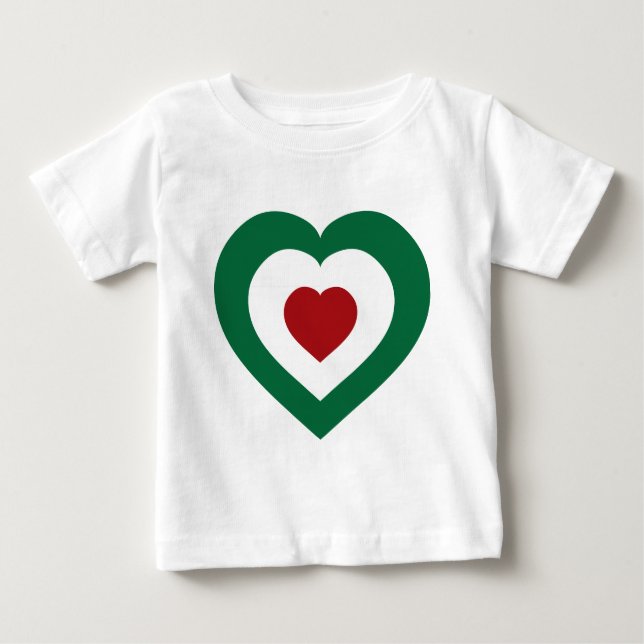 Camiseta De Bebé Italia / Italia (Anverso)