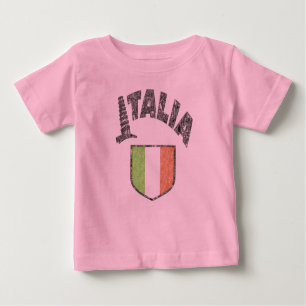 Camiseta De Bebé Italia Long Sleeve Toddler Shirt