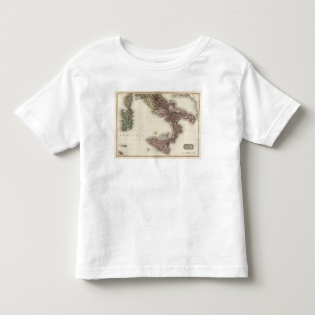 Camiseta De Bebé Italia meridional (Anverso)
