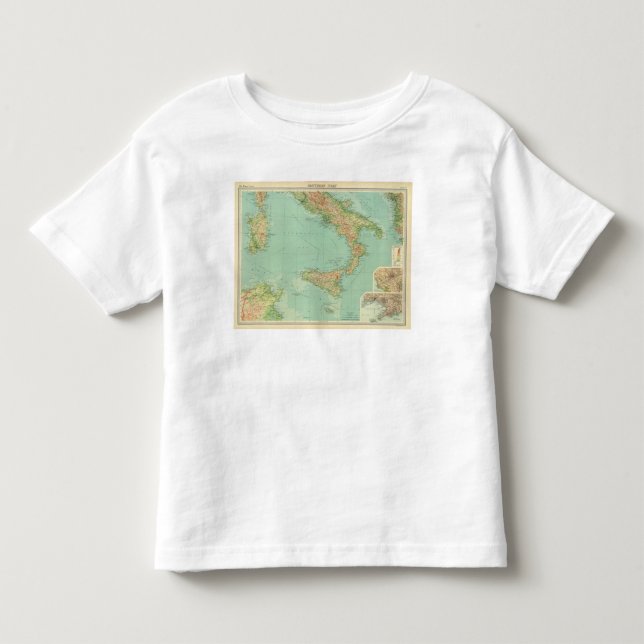 Camiseta De Bebé Italia meridional 5 (Anverso)
