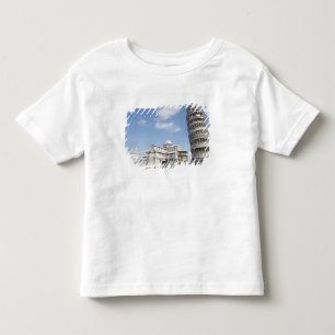 Camiseta De Bebé Italia, Pisa. Catedral, baptisterio y Torre inclin
