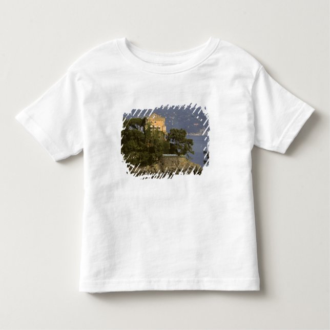 Camiseta De Bebé Italia, Portofino. Vida escénica en el (Anverso)