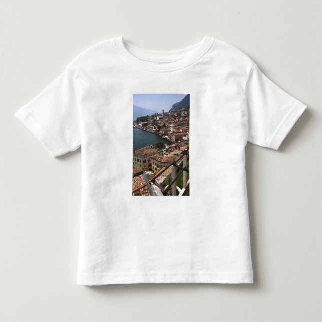 Camiseta De Bebé Italia, provincia de Brescia, Limone sul Garda. Ci (Anverso)