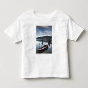 Camiseta De Bebé Italia, provincia de Novara, Orta San Giulio. Isla