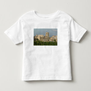 Camiseta De Bebé Italia, Sicilia, Enna, vista de la ciudad desde Ro