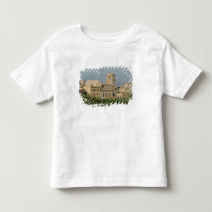 Camiseta De Bebé Italia, Sicilia, Enna, Vista desde Rocca di 2