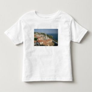 Camiseta De Bebé ITALIA, Sicilia, TAORMINA: Vista hacia Piazza IX