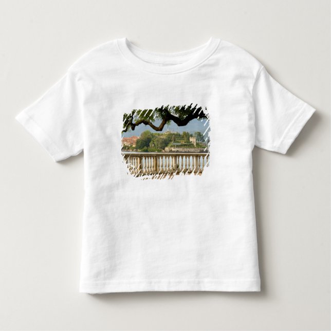 Camiseta De Bebé Italia, Stresa, Lago Maggiore, Isola Bella (Anverso)