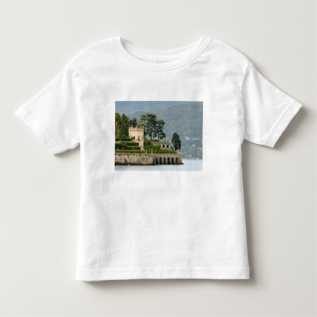 Camiseta De Bebé Italia, Stresa, Lago Maggiore, Isola Bella 2 (Anverso)