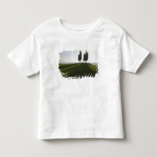 Camiseta De Bebé Italia, Toscana, Cipreses en Toscana con