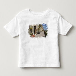 Camiseta De Bebé Italia, Toscana, Pienza. Paseo exterior alrededor