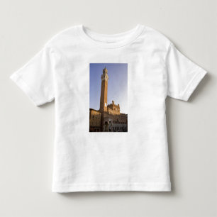 Camiseta De Bebé Italia, Toscana, Siena. Torre del Mangia en