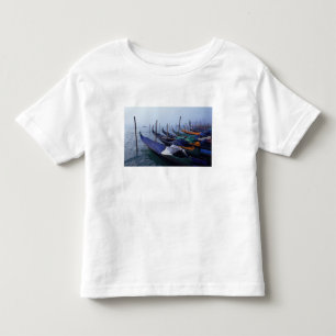 Camiseta De Bebé Italia, Venecia. Gondolas.