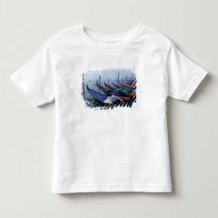 Camiseta De Bebé Italia, Venecia. Gondolas.