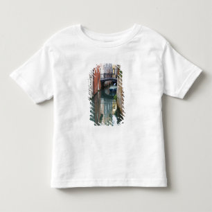 Camiseta De Bebé Italia, Venecia, reflejos y pequeño puente de