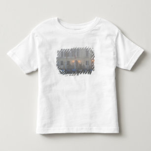 Camiseta De Bebé Italia, Venecia. Una fila de góndolas vistas a tra
