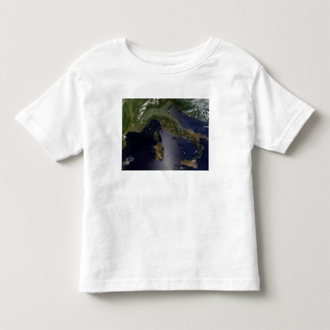 Camiseta De Bebé Italia y el sudeste de Francia (Anverso)