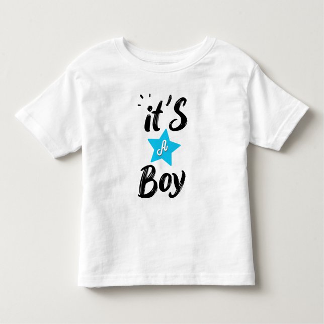 Camiseta De Bebé It's a boy (Anverso)