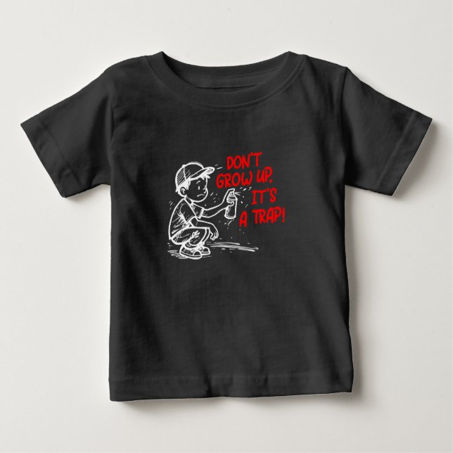 Camiseta De Bebé It's a trap (Anverso)