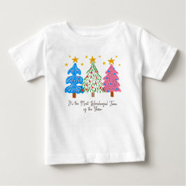Camiseta De Bebé It's The Most Wonderful Time Christmas 