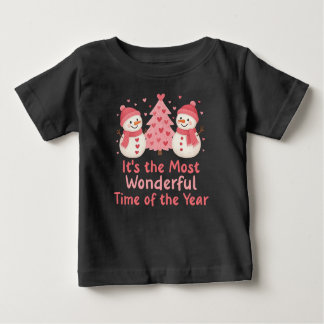 Camiseta De Bebé It's the Most Wonderful Time of the Year