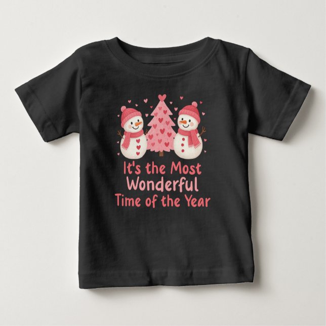 Camiseta De Bebé It's the Most Wonderful Time of the Year (Anverso)