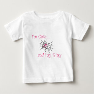 Camiseta De Bebé Itsy Bitsy Spider Chica