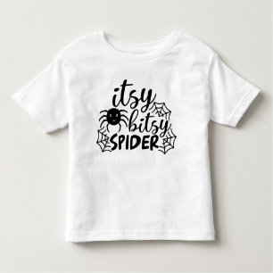 Camiseta De Bebé Itsy Bitsy Spider Halloween