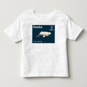 Camiseta De Bebé Ivory Beluga