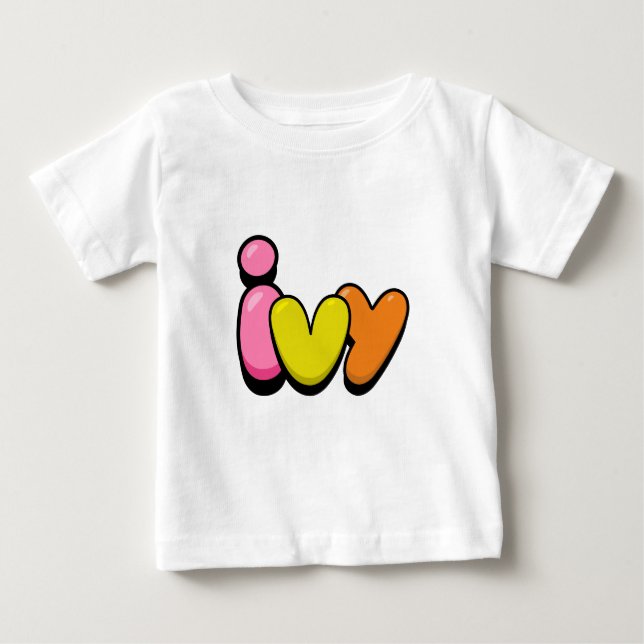 Camiseta De Bebé Ivy (Anverso)