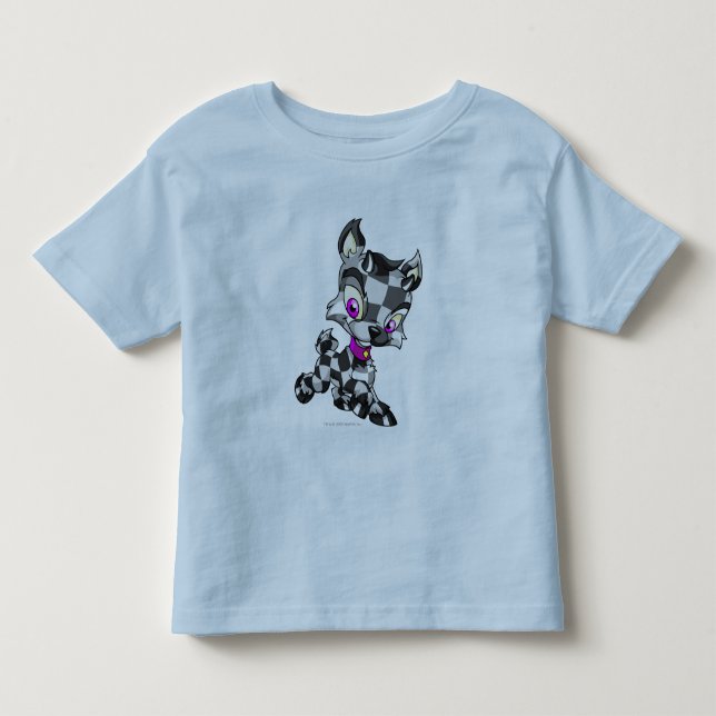 Camiseta De Bebé Ixi a cuadros (Anverso)