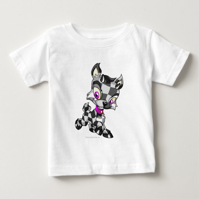 Camiseta De Bebé Ixi a cuadros (Anverso)