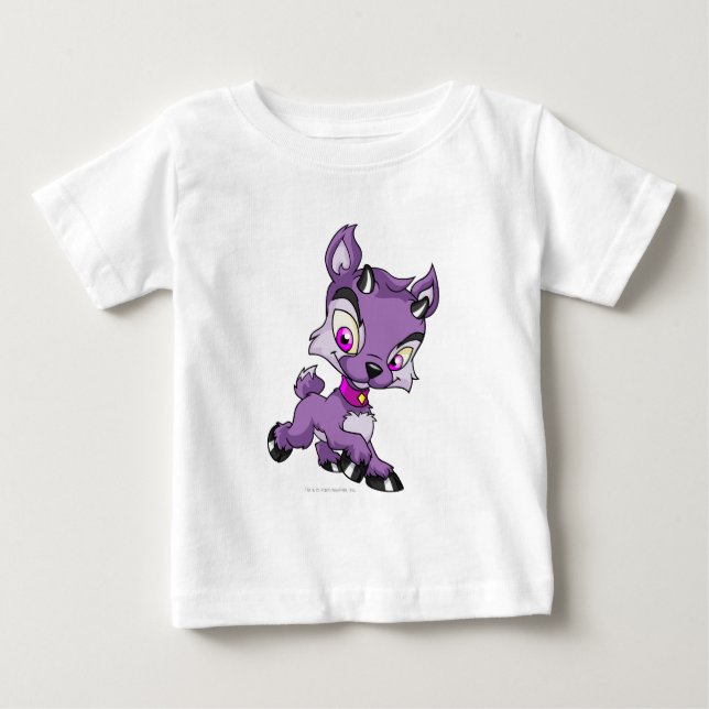 Camiseta De Bebé Ixi púrpura (Anverso)