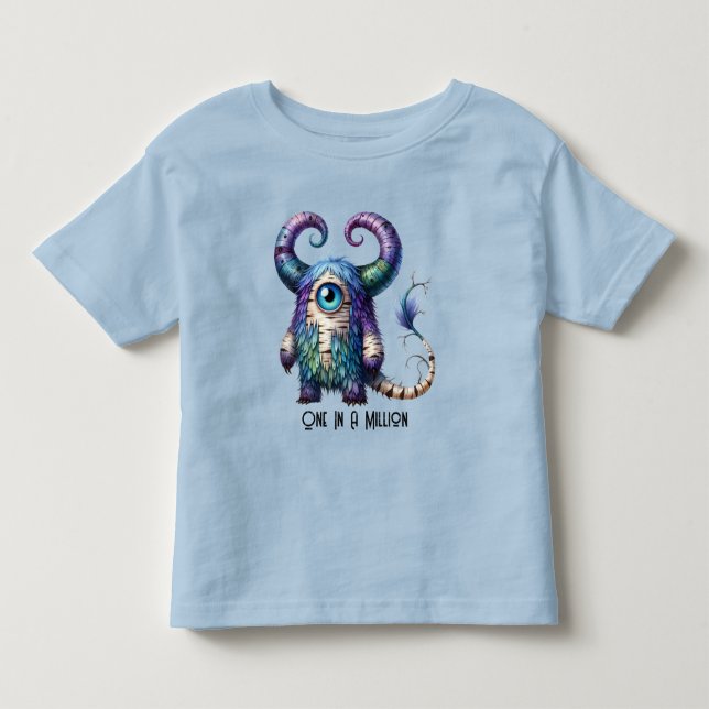 Camiseta De Bebé Jack - Monstruo tuerto (Anverso)