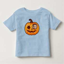 Camiseta De Bebé Jack o lantern personalizado de fotos monstruo de