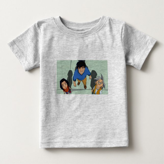 Camiseta De Bebé Jackie Chan Adventures (Anverso)
