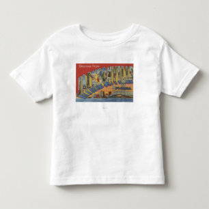 Camiseta De Bebé Jacksonville, la Florida - escenas grandes de la