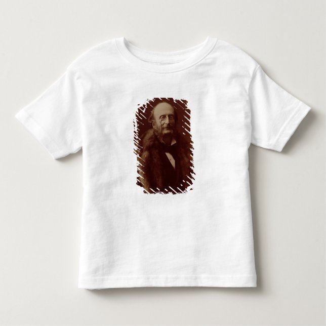 Camiseta De Bebé Jacques Offenbach (1819-80), compositor alemán, (Anverso)