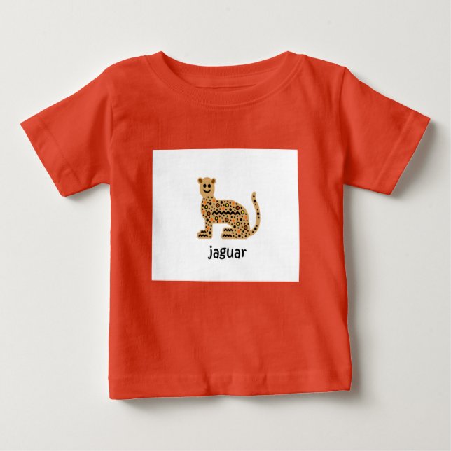 Camiseta De Bebé Jaguar (Anverso)