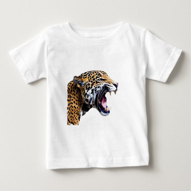 Camiseta De Bebé jaguar (Anverso)