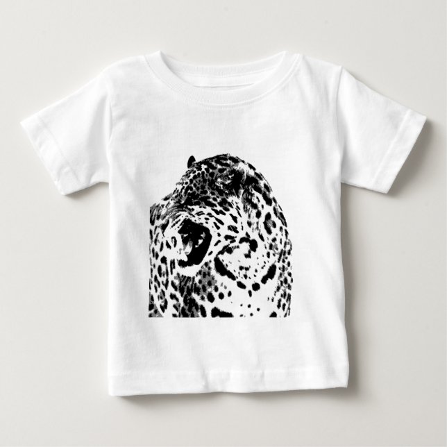 Camiseta De Bebé Jaguar Roaring (Anverso)