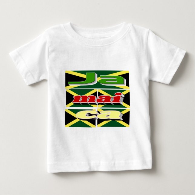 Camiseta De Bebé Jamaica (Anverso)