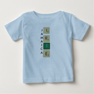 CAMISETA DE BEBÉ JAMAICA IRIE UNA PIEZA DE SALIDA DE BEBÉ.