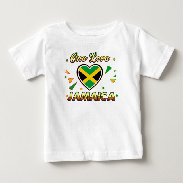 Camiseta De Bebé Jamaica One Love Group Vacation Cruise Mating  (Anverso)