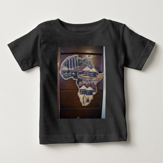 Camiseta De Bebé Jambo Africa Hakuna Matata. (Anverso)