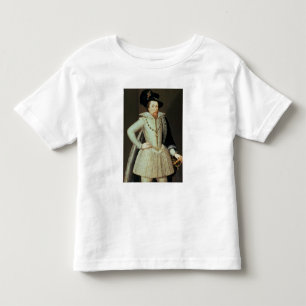 Camiseta De Bebé James I, retrato de la mitad-longitud