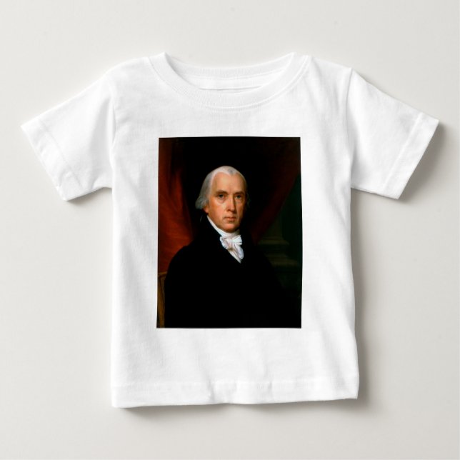 Camiseta De Bebé James Madison el cuarto presidente: América coloni (Anverso)