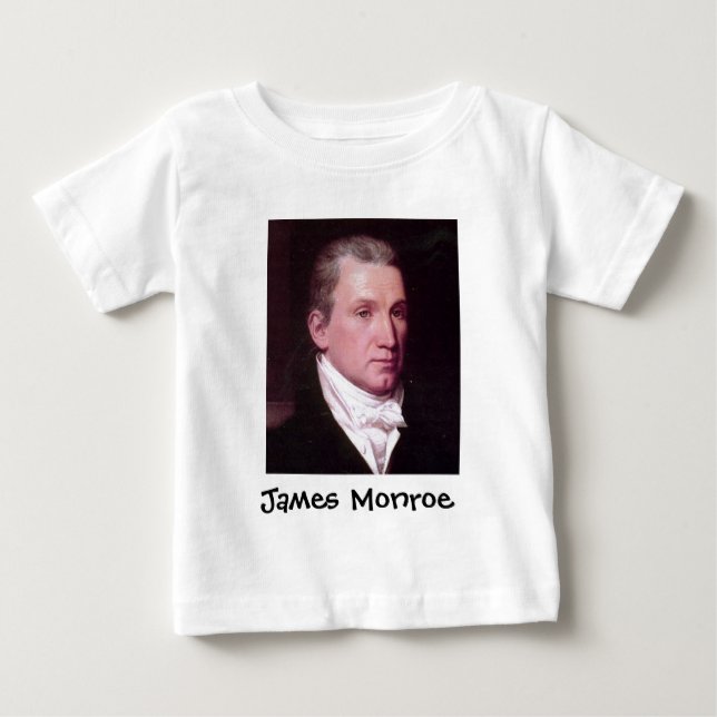 Camiseta De Bebé James Monroe (Anverso)