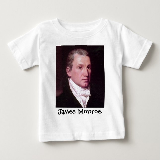 Camiseta De Bebé James Monroe (Anverso)